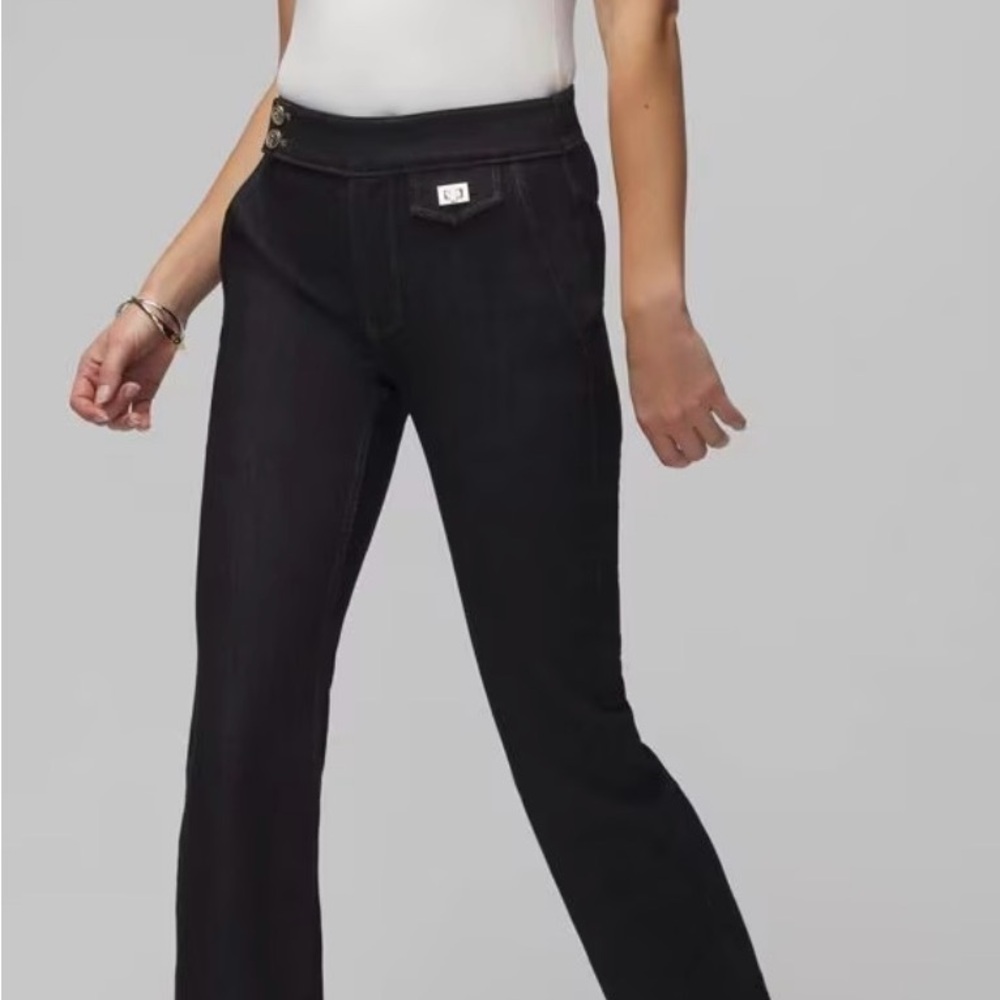 WHBM High-Rise Sculpt Bootcut Jeans – Dark Wash – Size 12